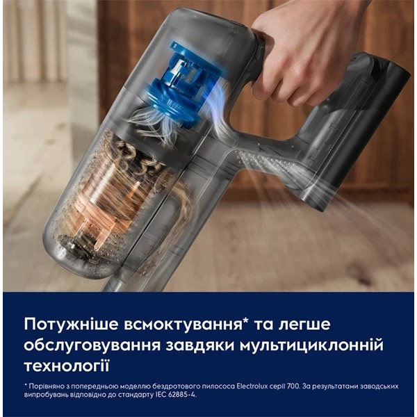 Фото - Пилосос ручний для дому Electrolux EP72UB21SW